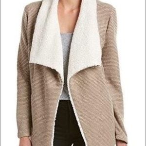 JACK by BB Dakota cardigan with shearling inside